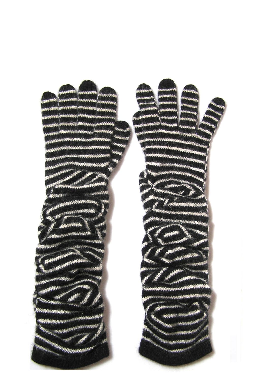 Long Striped Gloves 18030133 GLA