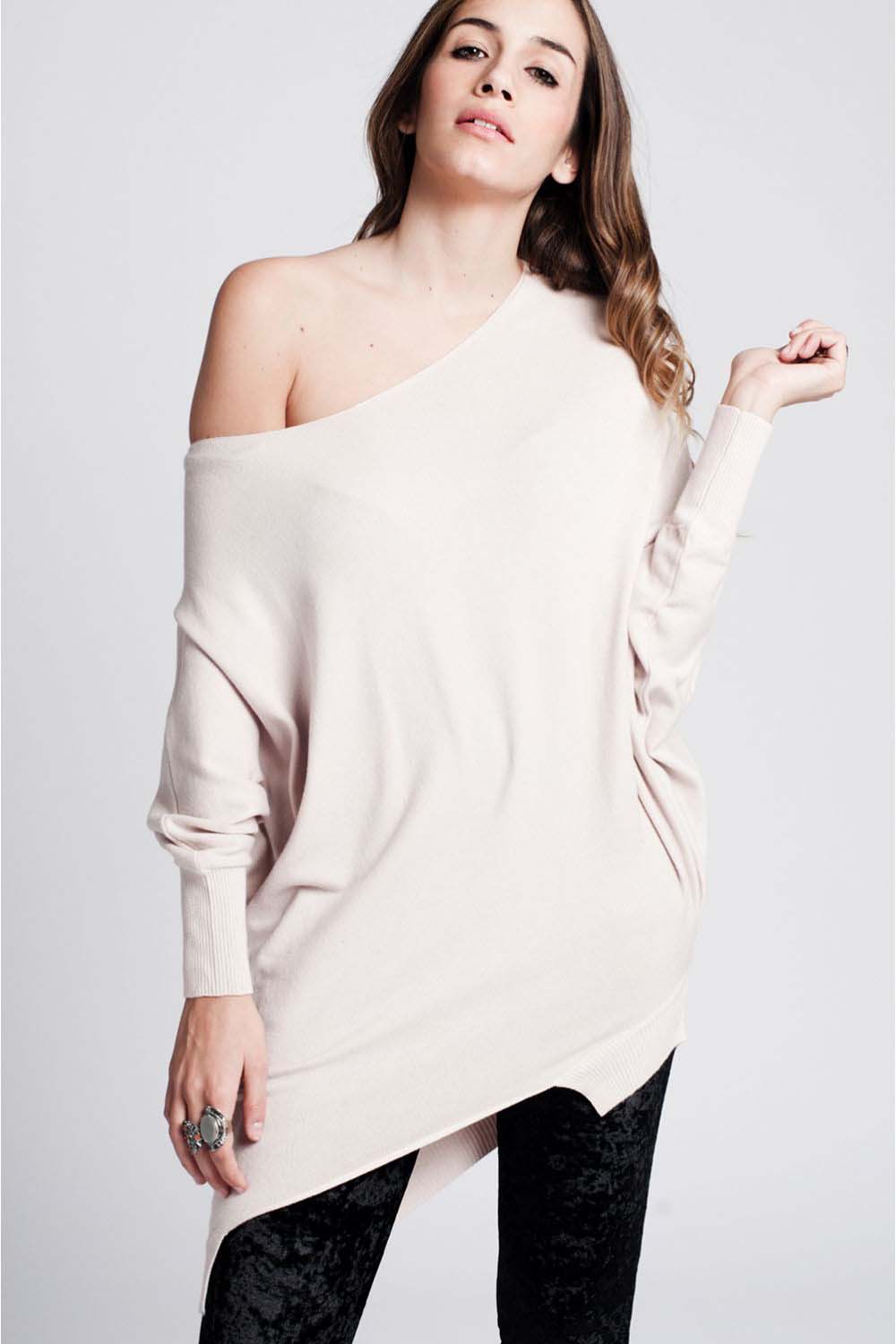 Soft Asymmetric Sweater