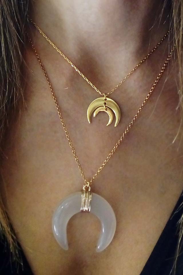 Luna Agate Necklace